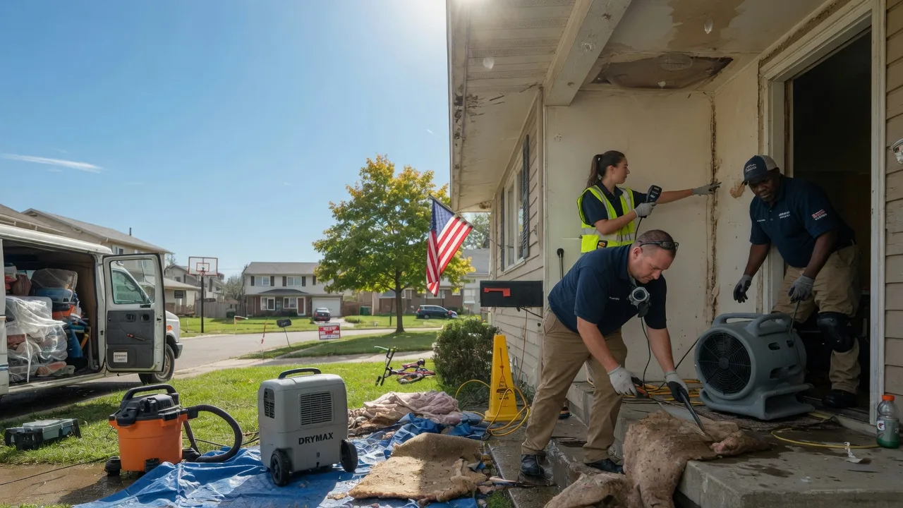 Water Damage Restoration in La Belle, PA near me